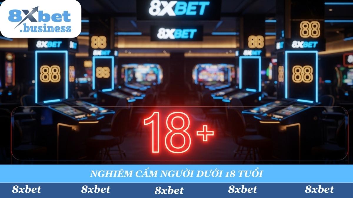 8xbet cam kết một sân chơi an toàn và hợp pháp. Chúng tôi nói KHÔNG với cờ bạc vị thành niên. Vui lòng xác minh bạn trên 18 tuổi để tham gia giải trí có trách nhiệm.