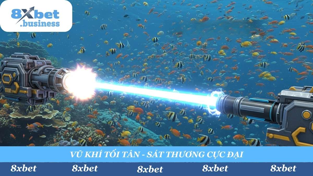 Trải nghiệm "Hàng Nóng" tối tân tại Bắn Cá Kim Nguyên. Chọn đúng pháo, sử dụng "Đạn Năng Lượng" để tối ưu sát thương và "quét sạch" cá theo bầy.