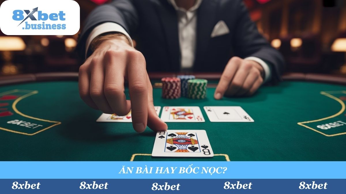 Mỗi lượt chơi tại Phỏm 8xbet là một quyết định: "Ăn" lá bài rác của đối thủ để tạo Phỏm, hay "Bốc" từ Nọc để tìm kiếm vận may?