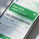 Xác nhận giao dịch thành công từ ngân hàng của người chơi Trần H. Nam