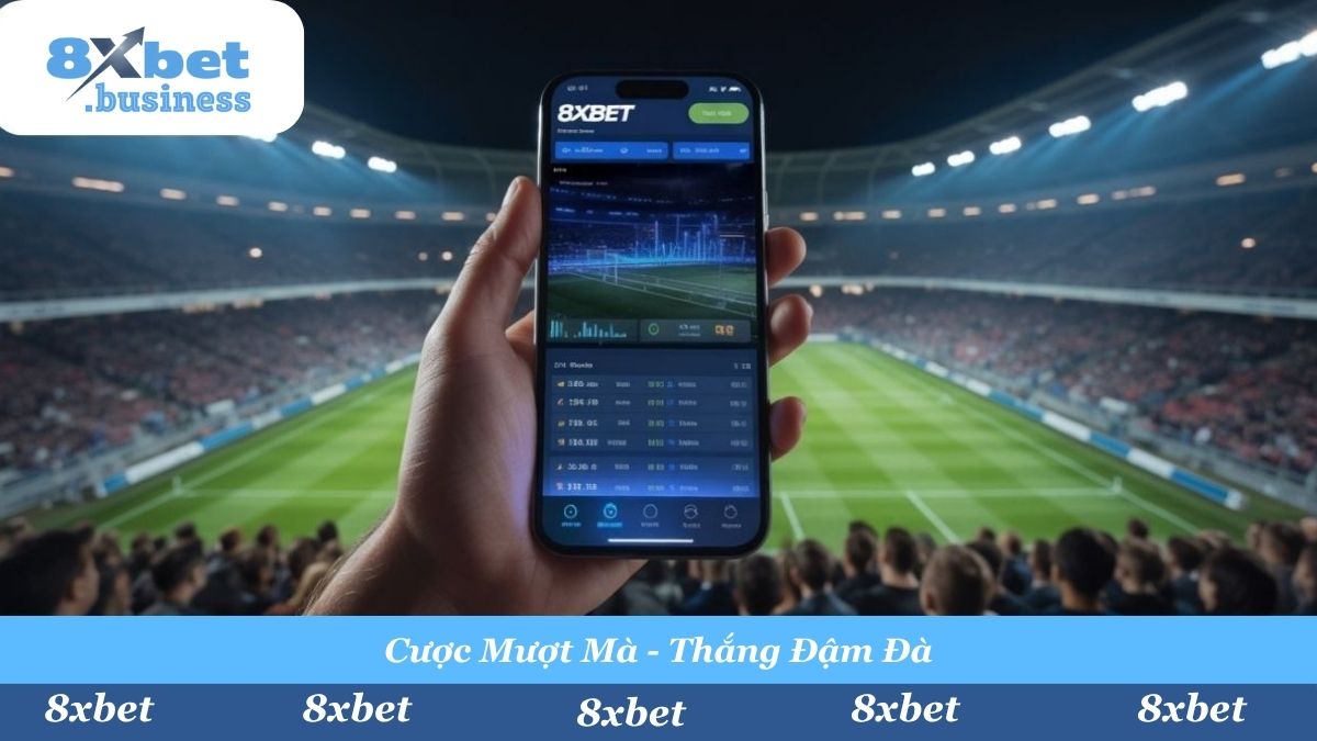 Giao diện cược thể thao 8Xbet mượt mà, tích hợp công nghệ hiện đại giúp bạn bắt trọn mọi khoảnh khắc sân cỏ.