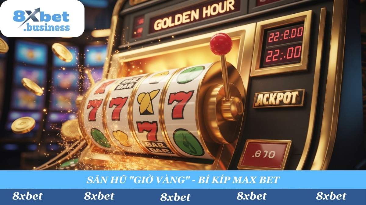 Canh "giờ vàng" (Mẹo 7) và cược "Max Bet" (Mẹo 8) là bí kíp của cao thủ để săn hũ Jackpot Lũy Tiến. Một cú nổ hũ có thể thay đổi tất cả!