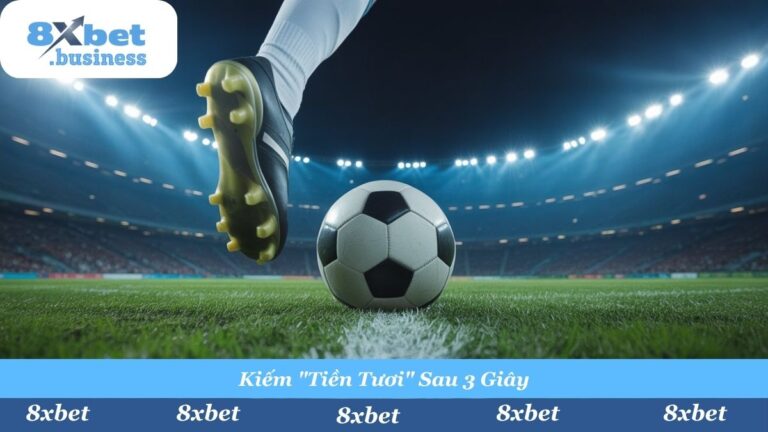 Kèo Giao Bóng Trước 8xbet: Kiếm “Tiền Tươi” Chỉ Sau 3 Giây Bóng Lăn